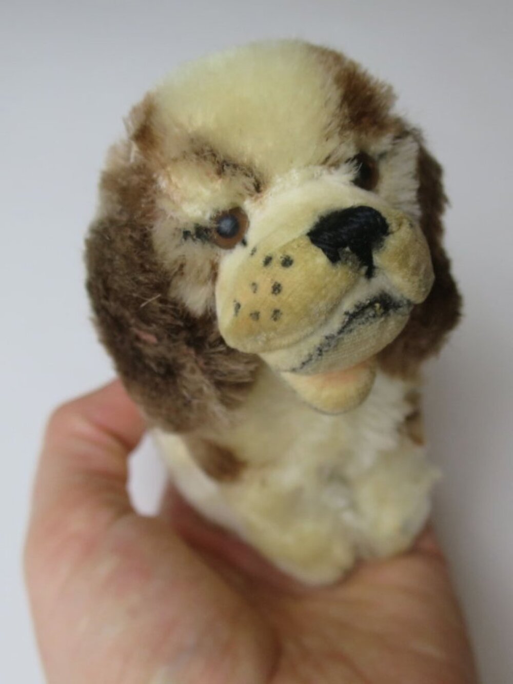 Vintage Steiff Miniature Cockie Cocker Spaniel Dog Plush